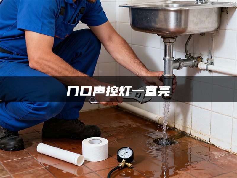 门口声控灯一直亮