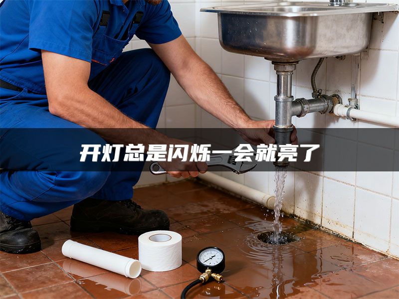 开灯总是闪烁一会就亮了