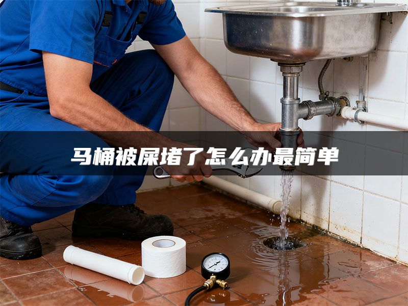 马桶被屎堵了怎么办最简单