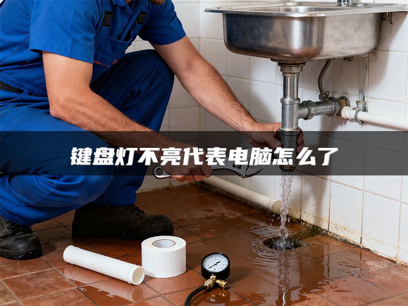 键盘灯不亮代表电脑怎么了