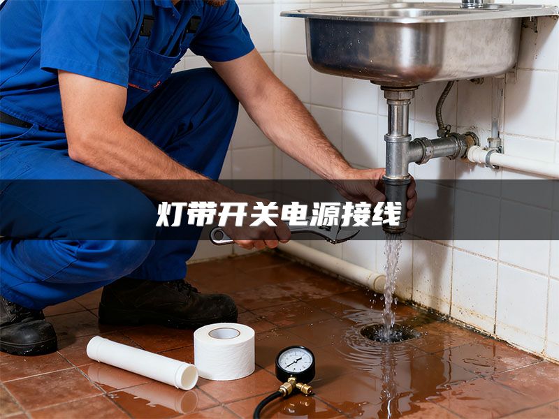 灯带开关电源接线