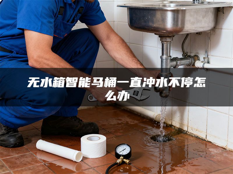 无水箱智能马桶一直冲水不停怎么办