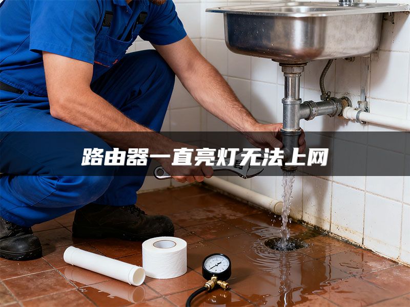 路由器一直亮灯无法上网