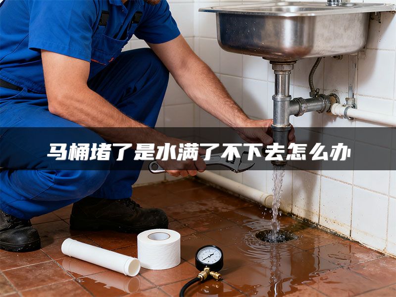 马桶堵了是水满了不下去怎么办