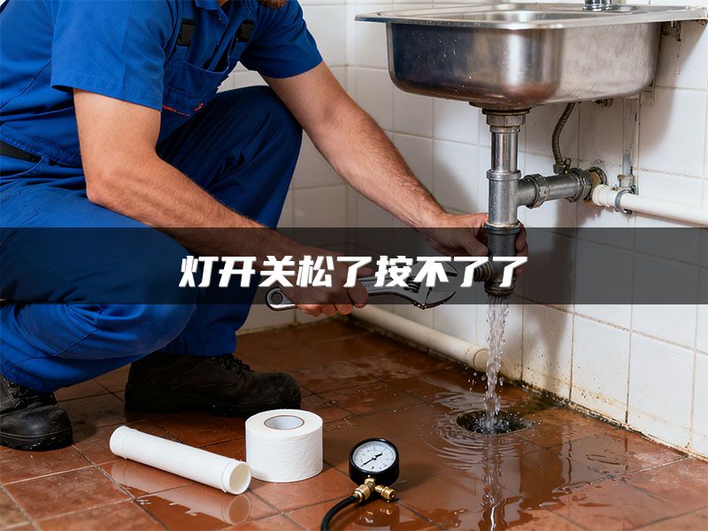 灯开关松了按不了了