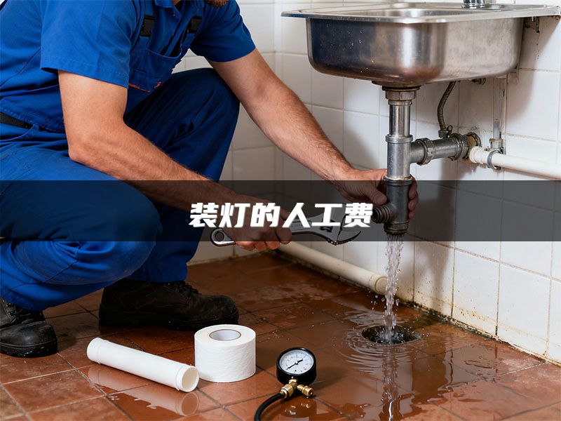 装灯的人工费