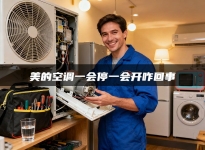 美的空调一会停一会开咋回事