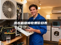 洗衣机维修收费价目表