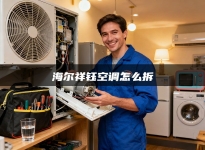 海尔祥钰空调怎么拆