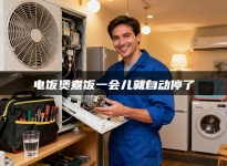 电饭煲煮饭一会儿就自动停了