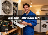 洗衣机烘干温度过高怎么办